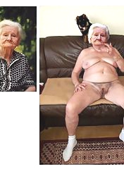 80 years old is posing naked